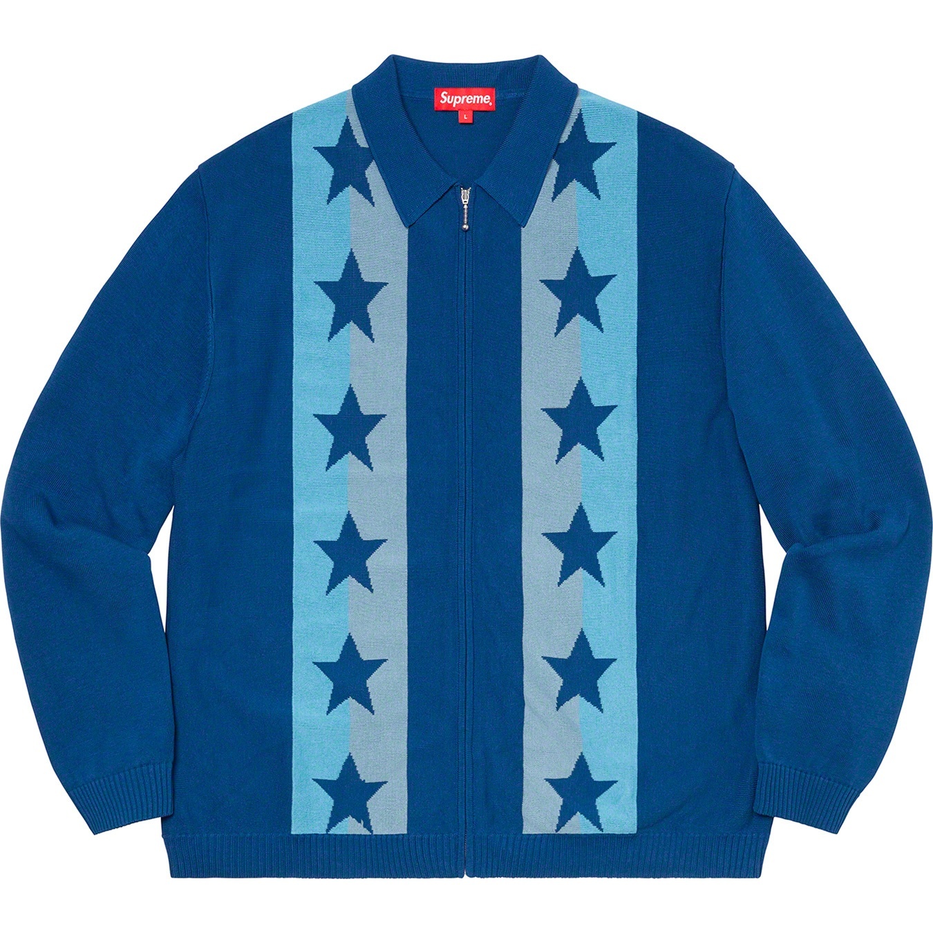 Stars Zip Up Sweater Polo view 5